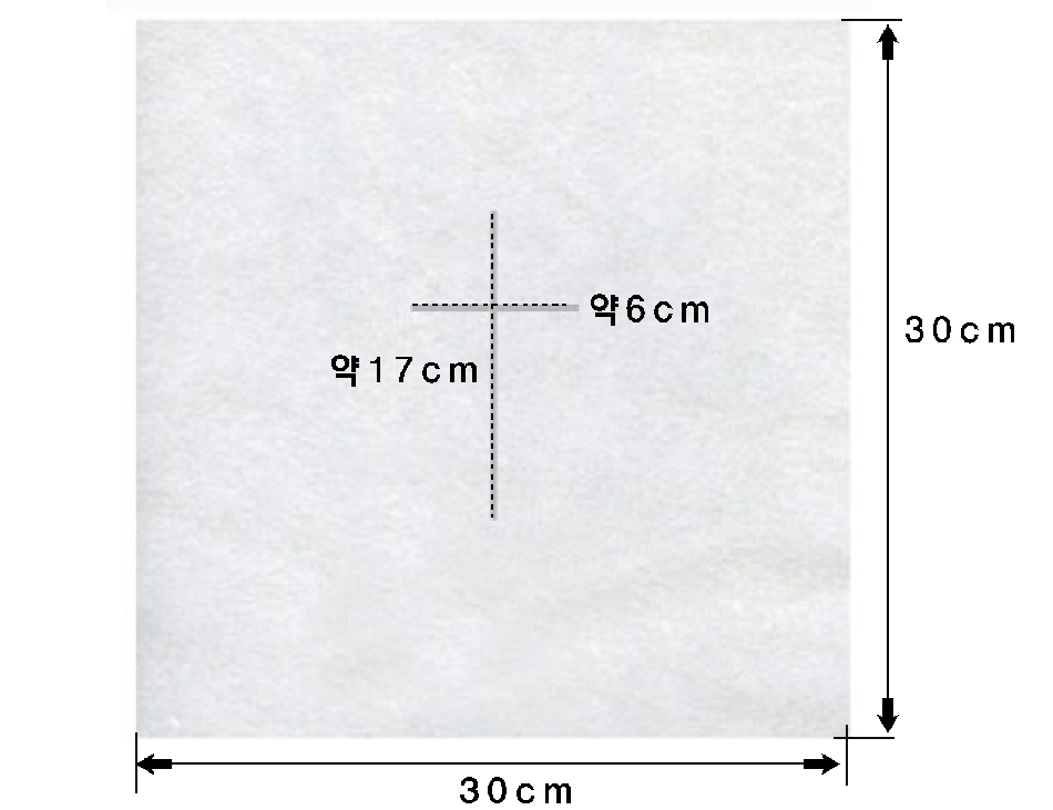 십자컷 일회용 베개시트 베개카바 얇은타입 200장 30×30